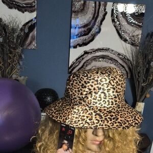 Leopard Print Bucket Hat